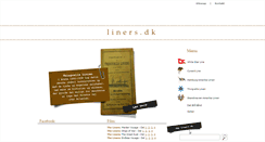 Desktop Screenshot of liners.dk